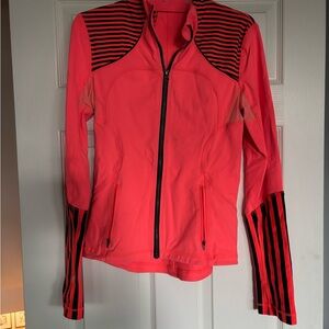 Lululemon Athletica Orange and Black Define Jacket
